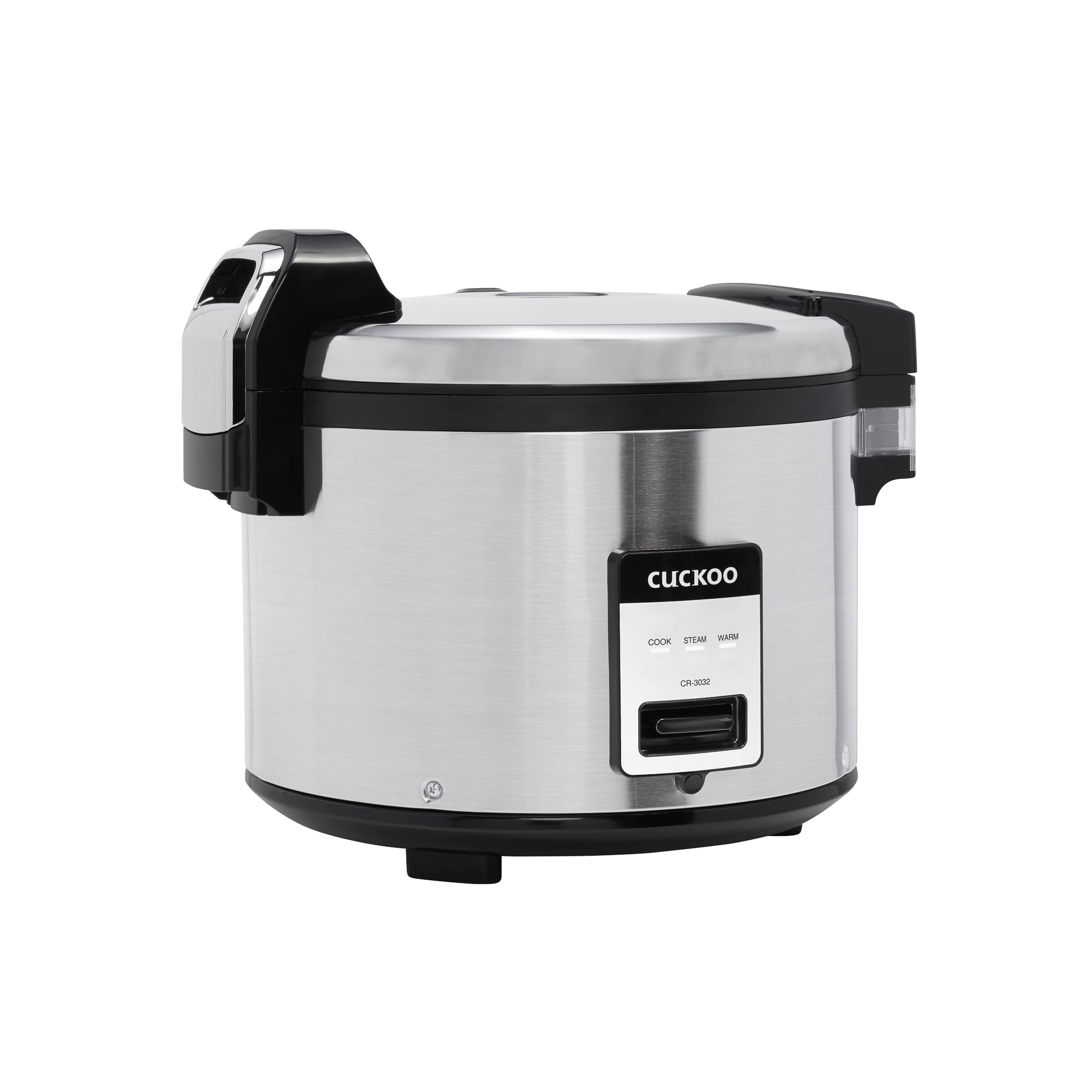 CUCKOO CR-3032 30-Cup (Uncooked), 60-Cup (Cooked) Large Capacity Commercial Rice Cooker & Warmer (Silver/Black)