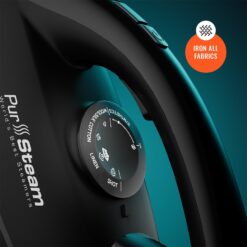 Pursteam World's Best Steamers - Station Max Ceramic Soleplate Steam Iron for Clothes 1500W, 50.7oz Removable Water Tank
