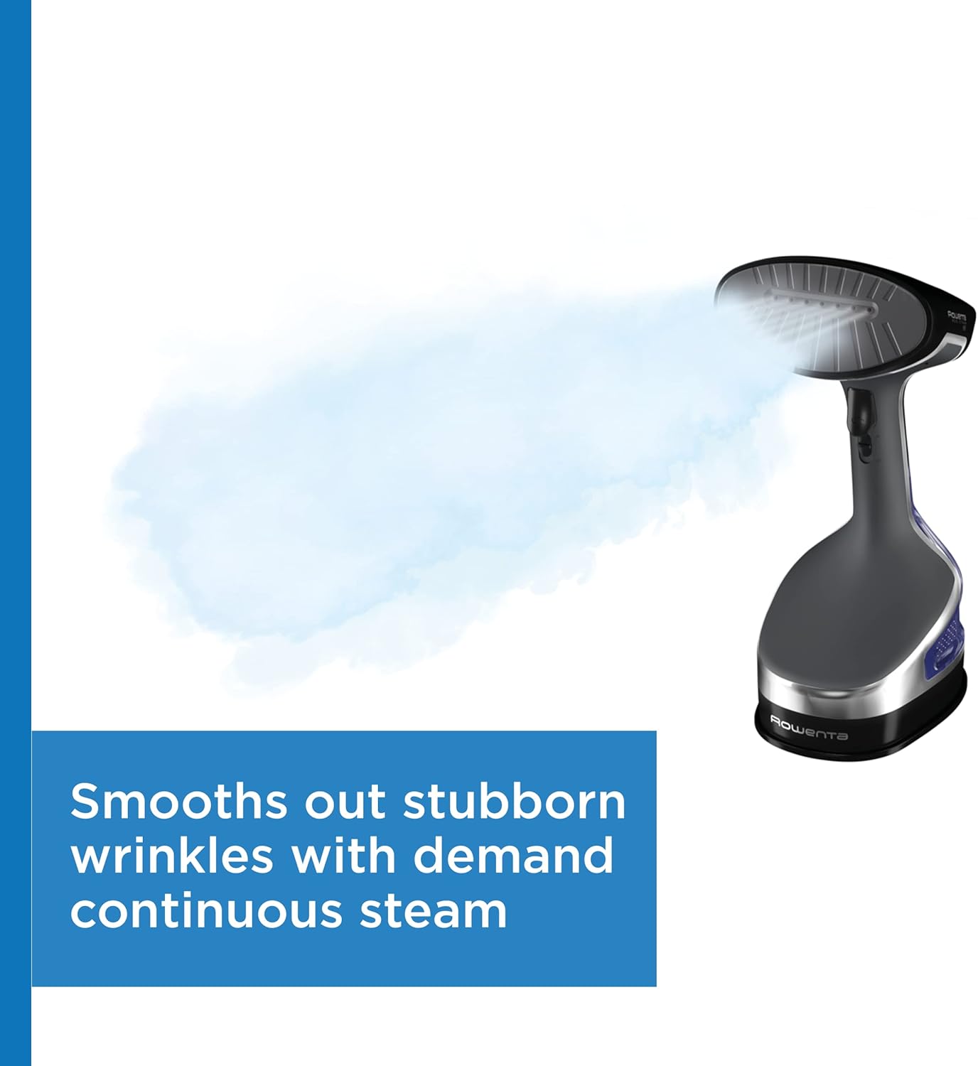 Rowenta Hand Steamer for Clothes, X-Cel Handheld Steamer, 25-Second Heat-Up, 1875W Clothes Steamer, DR8220