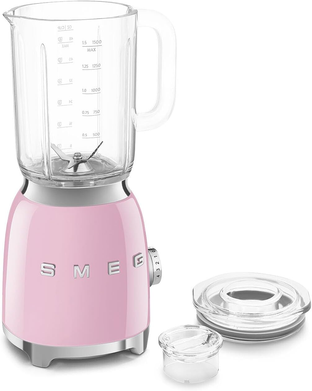 SMEG 50's Retro Style Countertop Blender, Pink
