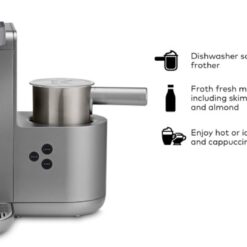 Silver Keurig K-Cafe Single Serve K-Cup Coffee, Latte and Cappuccino Maker
