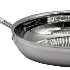 Cuisinart 15 Piece Cookware Set, MultiClad Pro Triple Ply, Silver, MCP-15N