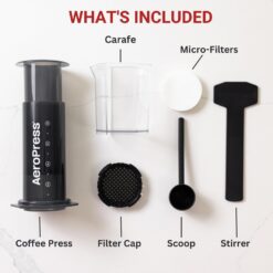 AeroPress XL Coffee Press – 3 in 1 brew method combines French Press, Pourover, Espresso
