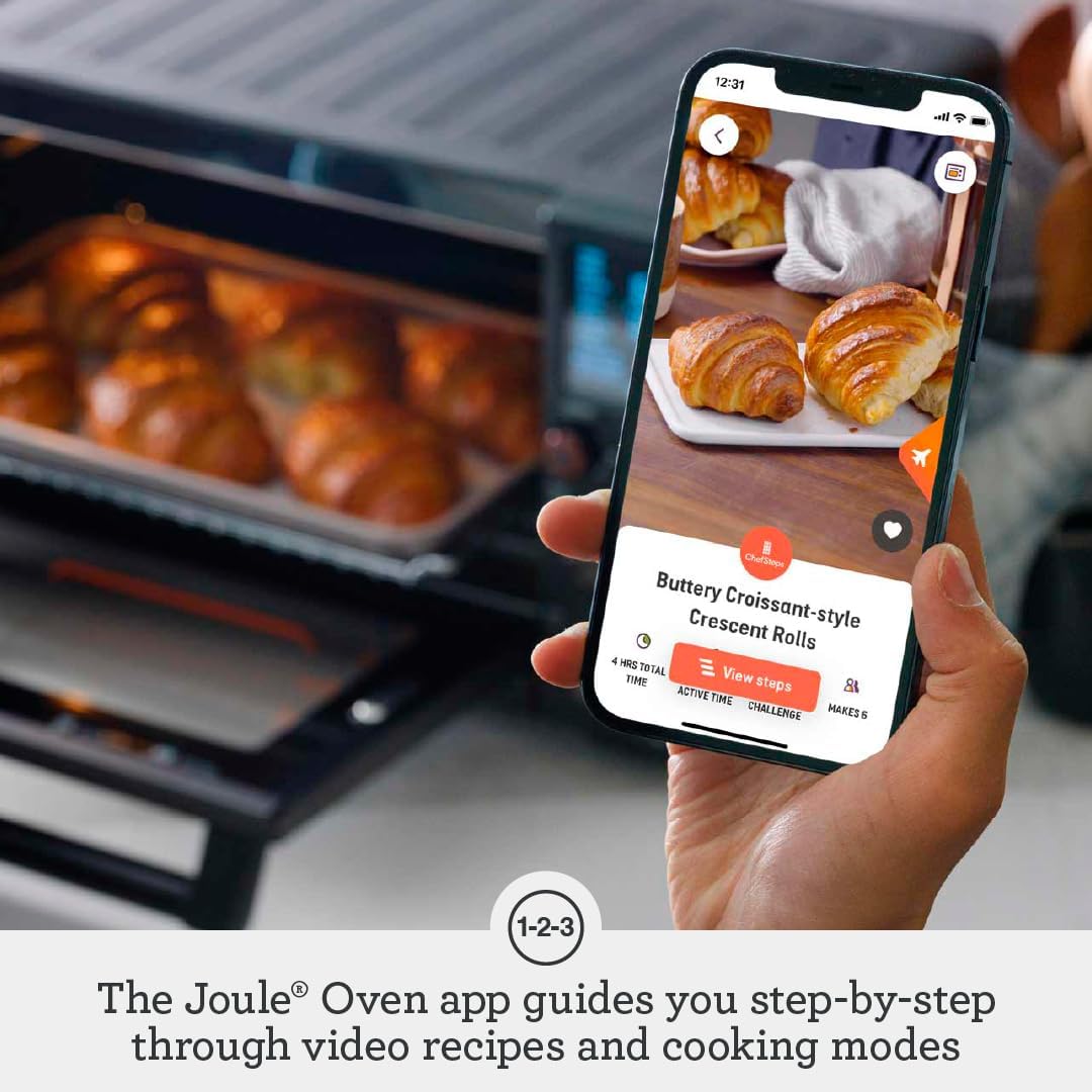 Breville Joule Smart Oven Air Fryer Pro BOV950BSS, Brushed Stainless Steel