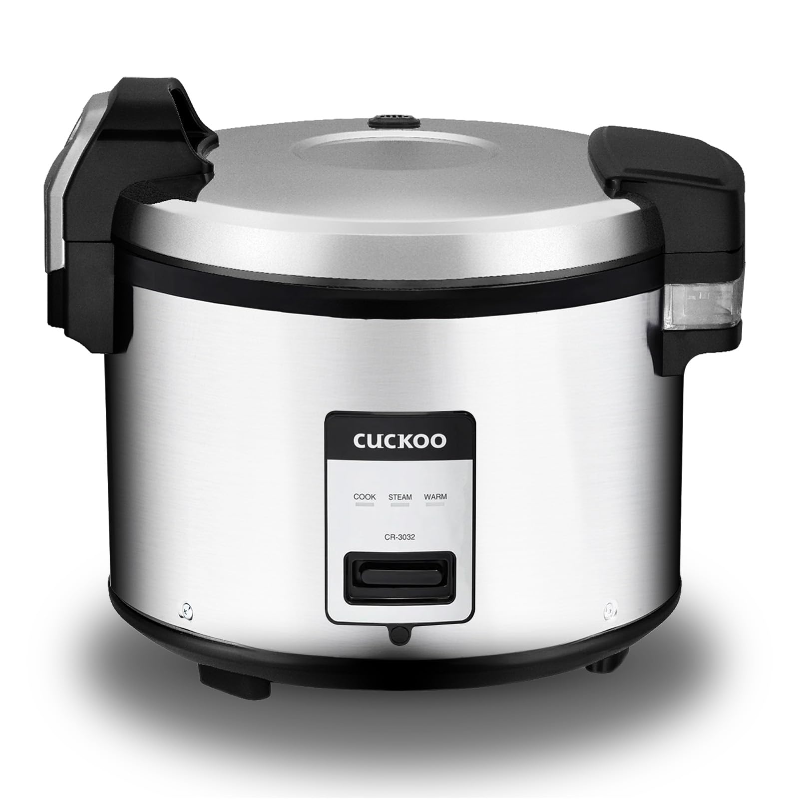 CUCKOO CR-3032 30-Cup (Uncooked), 60-Cup (Cooked) Large Capacity Commercial Rice Cooker & Warmer (Silver/Black)