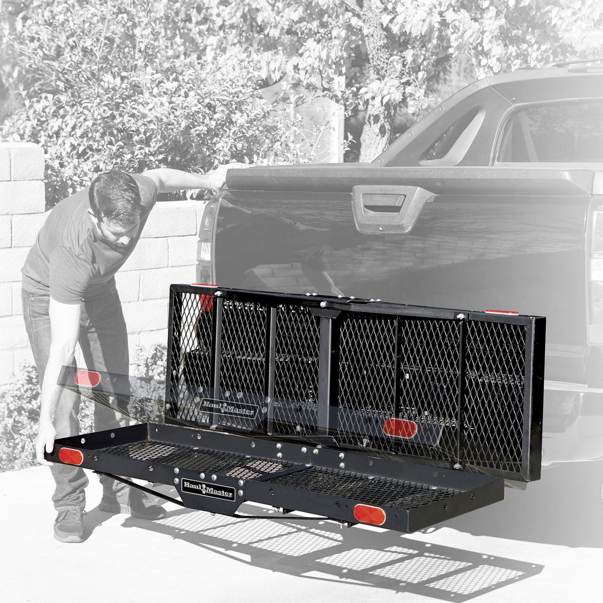 HAUL-MASTER 750 lb. Capacity Folding Cargo Carrier