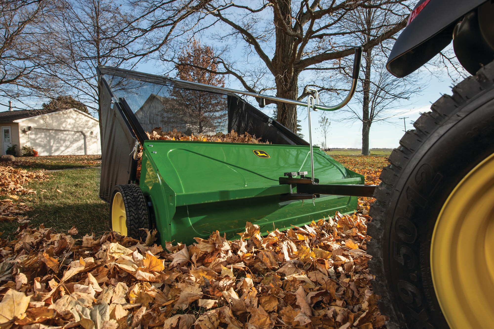 John Deere 44-Inches 25-Cu. Feet Tow Lawn Sweeper - Image 2