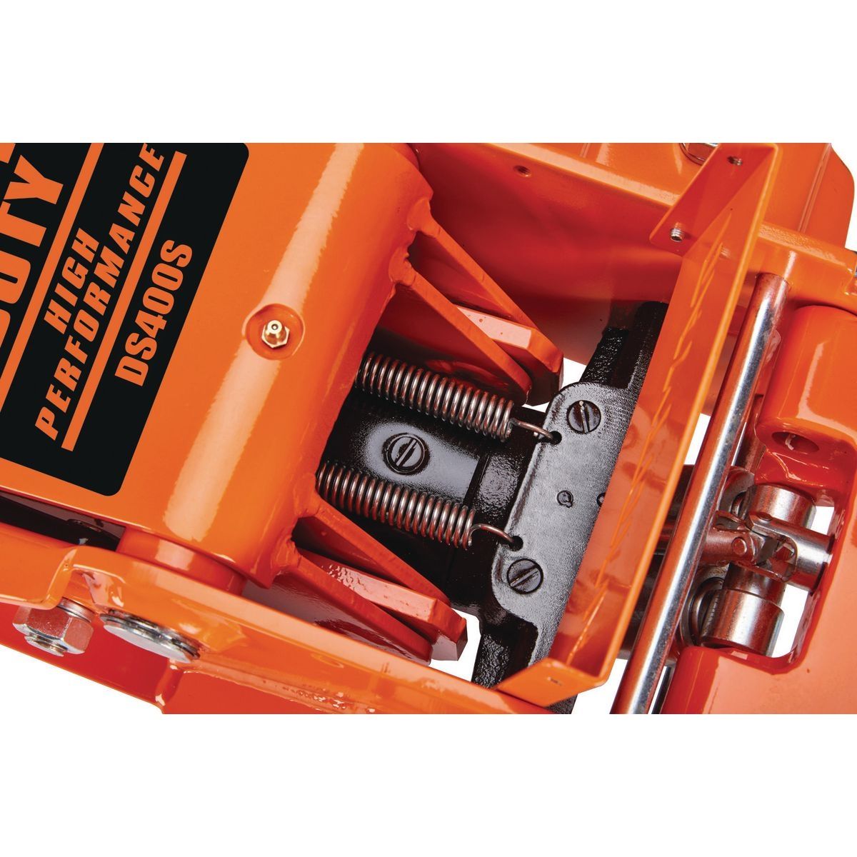 DAYTONA 4 Ton Professional Floor Jack with RAPID PUMP, Orange