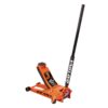 DAYTONA 3 Ton Low-Profile Professional Floor Jack with RAPID PUMP, Orange
