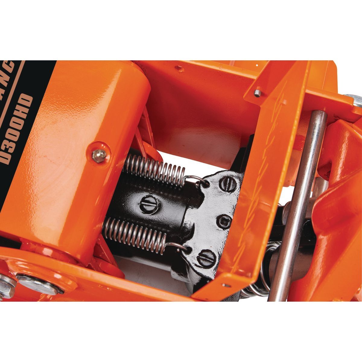 DAYTONA 3 Ton Low-Profile Professional Floor Jack with RAPID PUMP, Orange