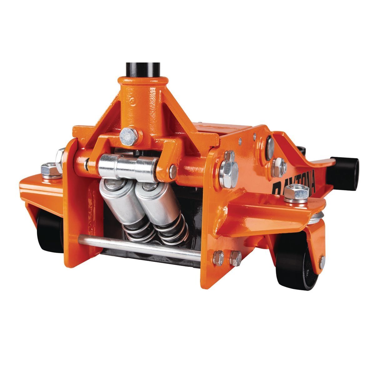 DAYTONA 3 Ton Low-Profile Professional Floor Jack with RAPID PUMP, Orange