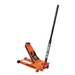 DAYTONA 3 Ton Long-Reach Low-Profile Professional Floor Jack with RAPID PUMP, Orange