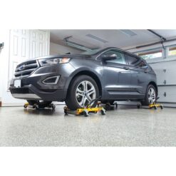 DAYTONA 1300 lb. Capacity Self-Loading Positioning Wheel Dolly