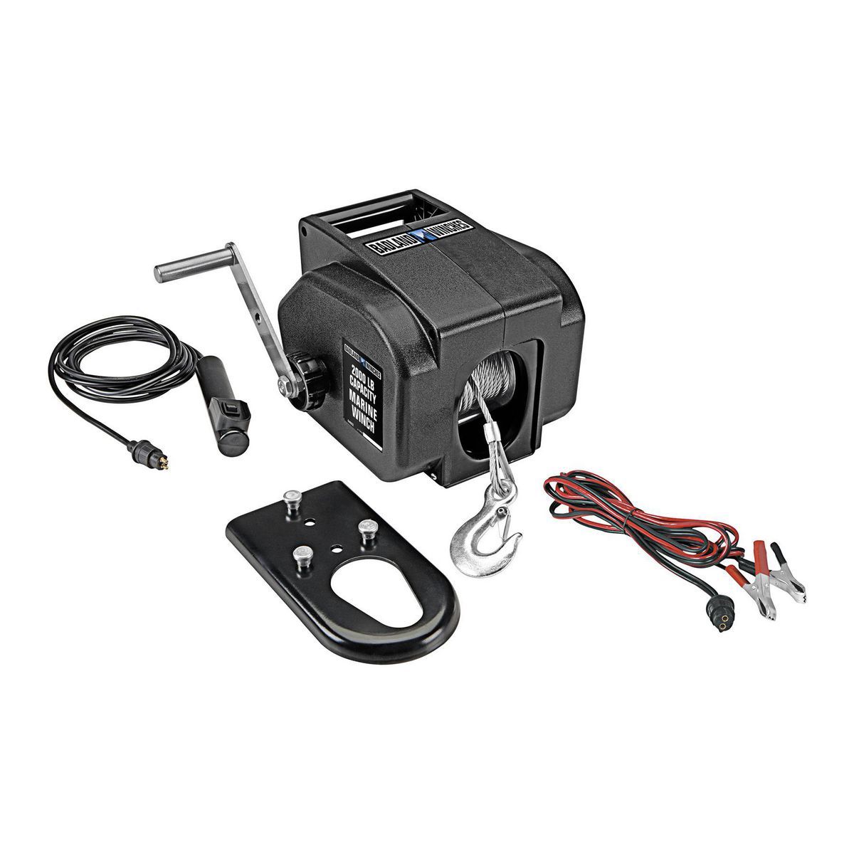BADLAND 2000 lb. Marine Electric Winch