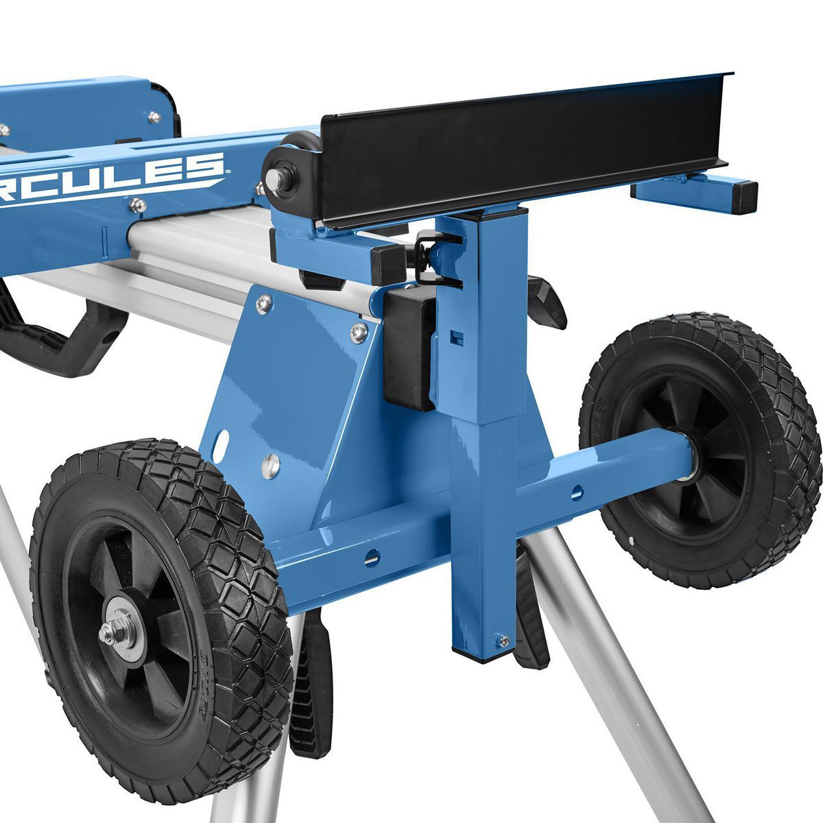 HERCULES 550 lb. Universal Aluminum Mobile Folding Miter Saw Stand