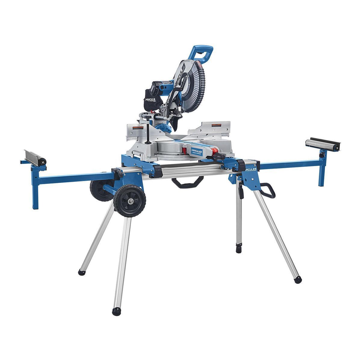 HERCULES 550 lb. Universal Aluminum Mobile Folding Miter Saw Stand