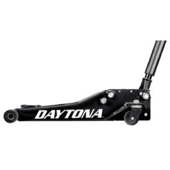 DAYTONA 3 ton Low-Profile Professional Floor Jack with RAPID PUMP, Black