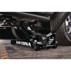 DAYTONA 4 Ton Professional Floor Jack with RAPID PUMP, Black