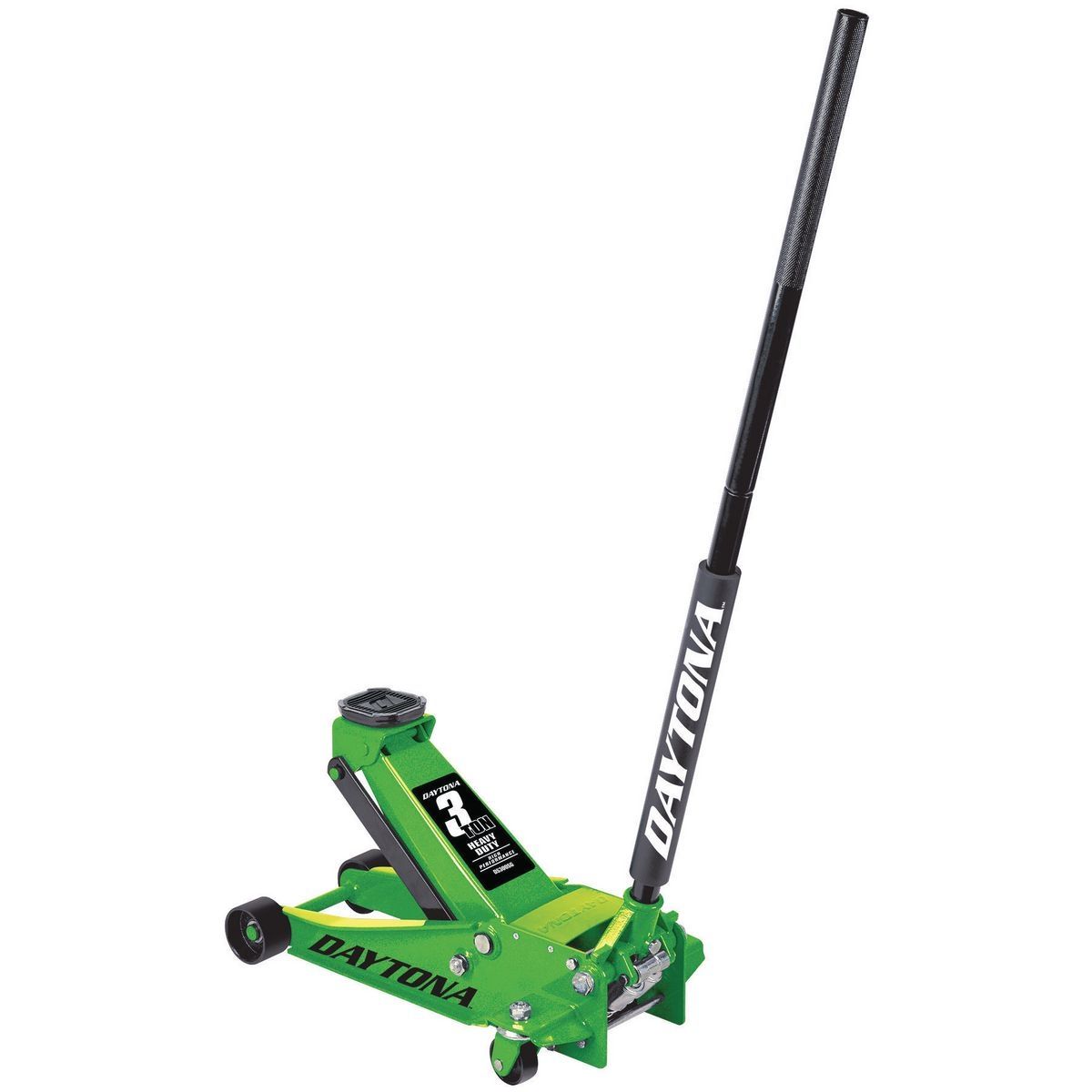DAYTONA 3 Ton Professional Floor Jack with RAPID PUMP, Green