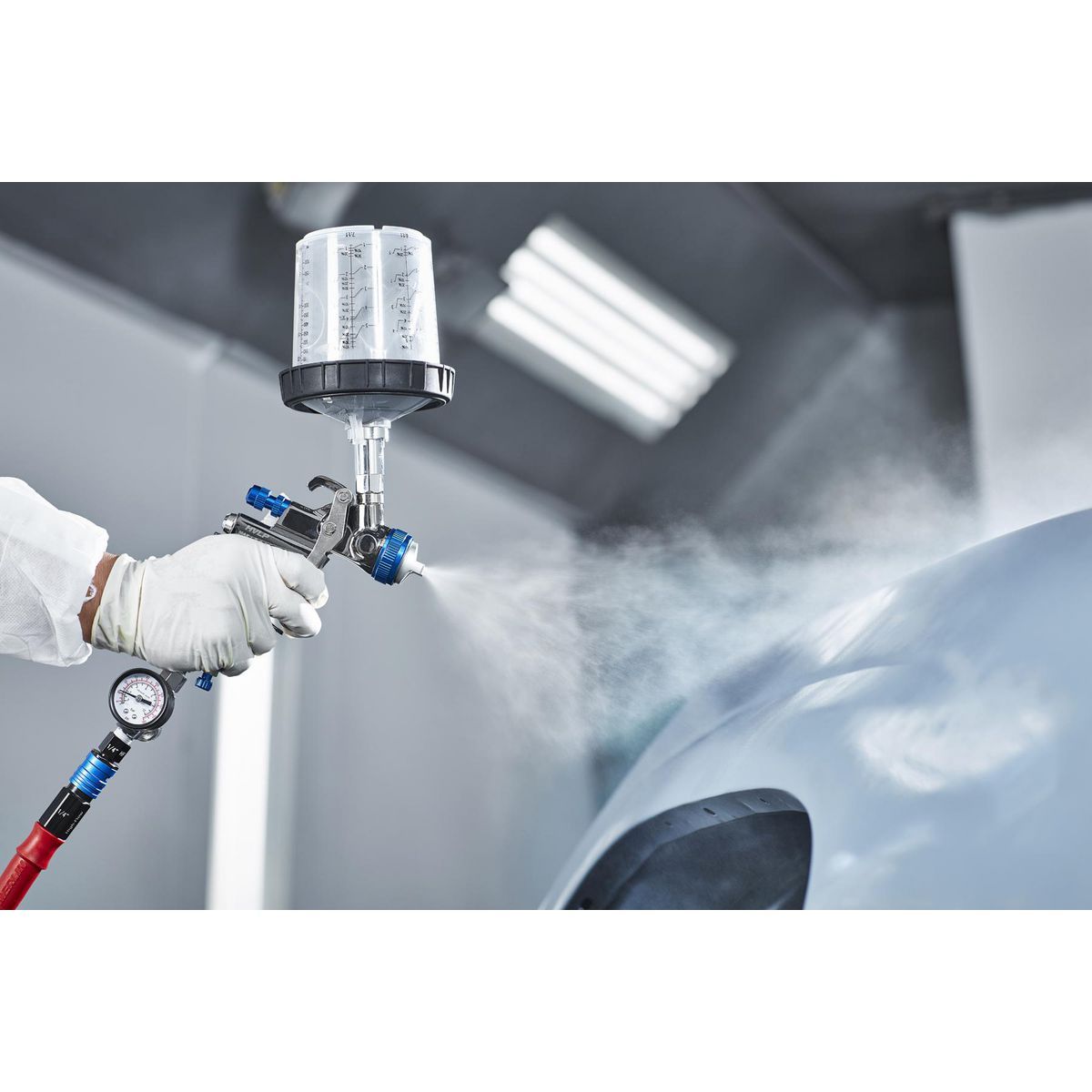 SPECTRUM Premium HVLP Gravity-Feed Paint Sprayers with Side Fan Control