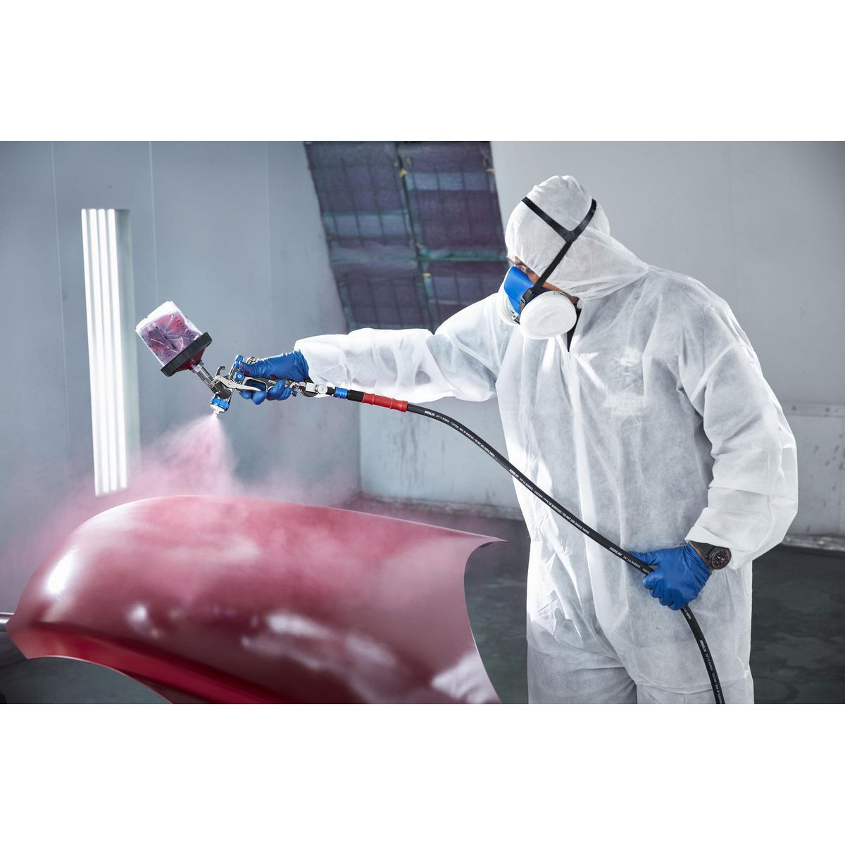 SPECTRUM Premium HVLP Gravity-Feed Paint Sprayers with Side Fan Control