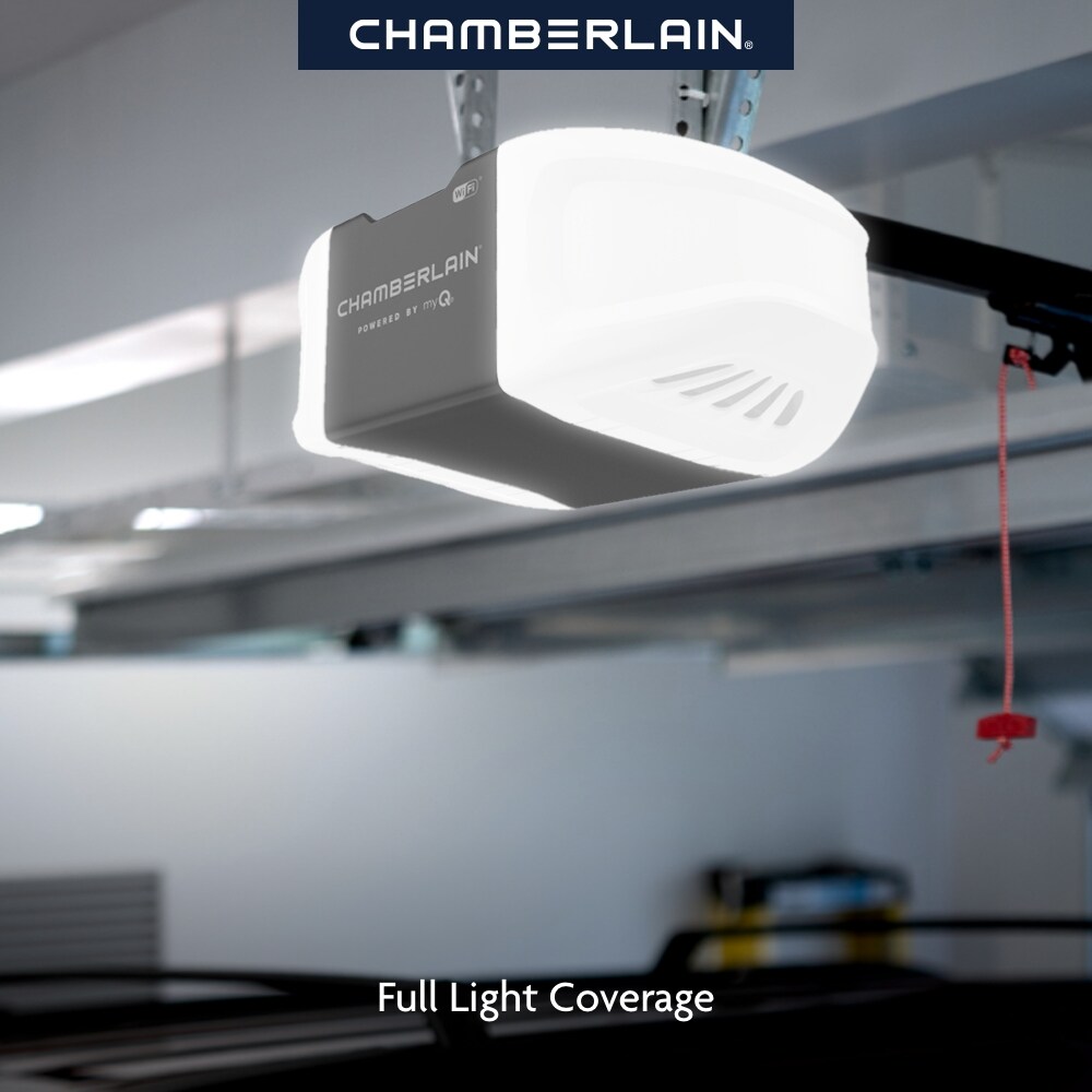 Chamberlain 1/2 HP myQ Smart Compatible Belt drive Garage Door Opener Wi-Fi Compatibility - Image 6