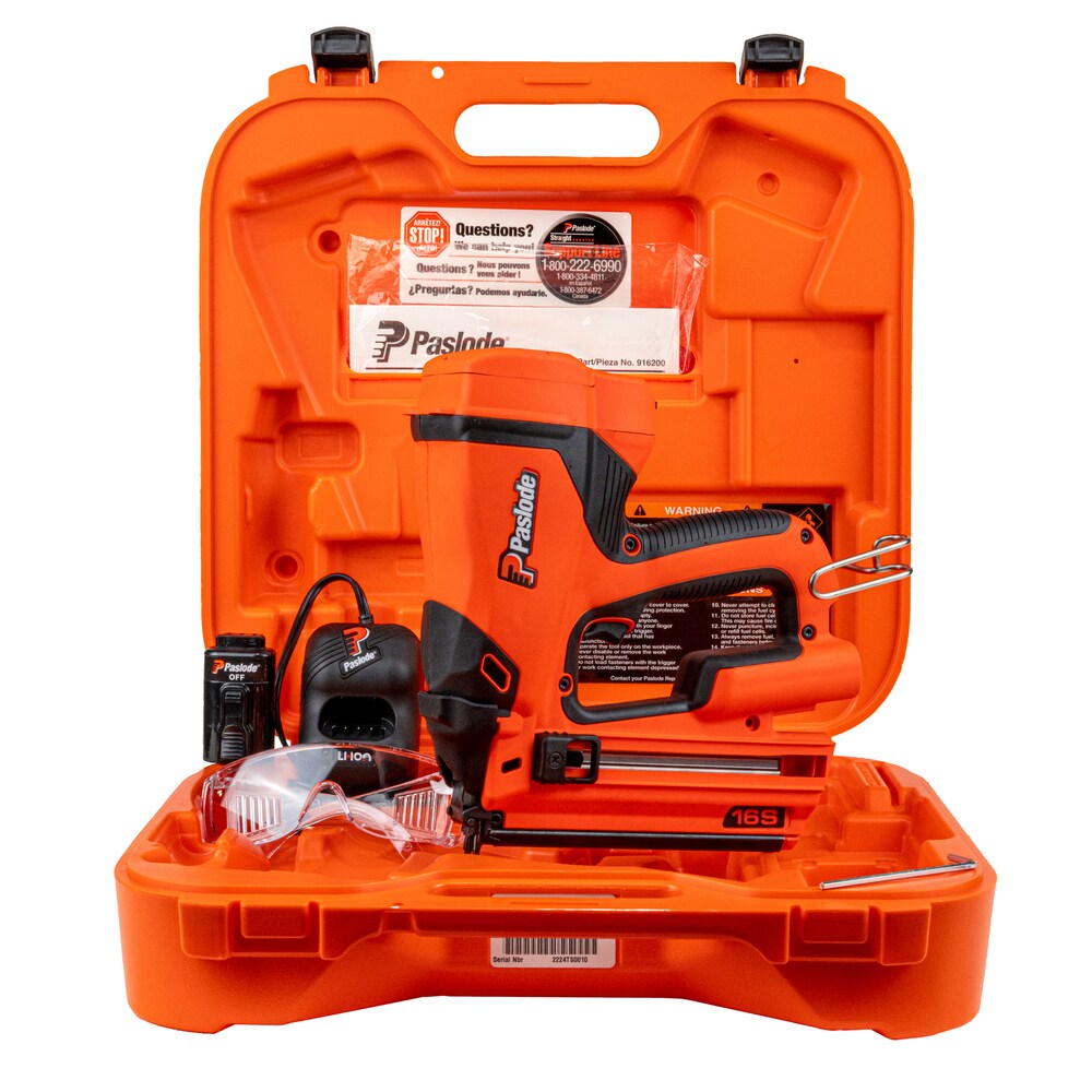 Paslode 2-1/2-in 16 -Gauge Cordless Straight Finish Nailer ( Battery Included )