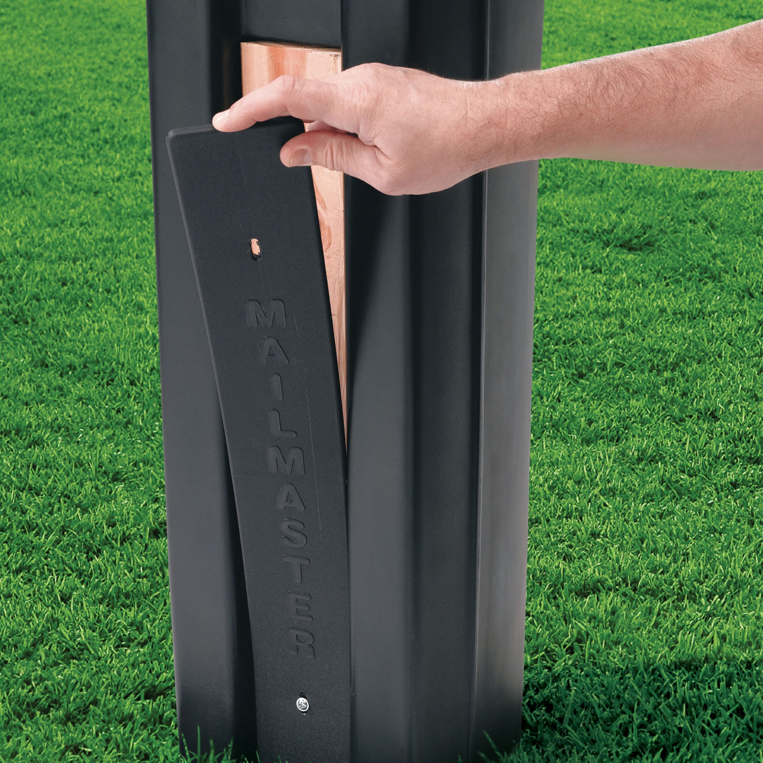 Step2 MailMaster Plastic Large Mailbox Black - Image 4
