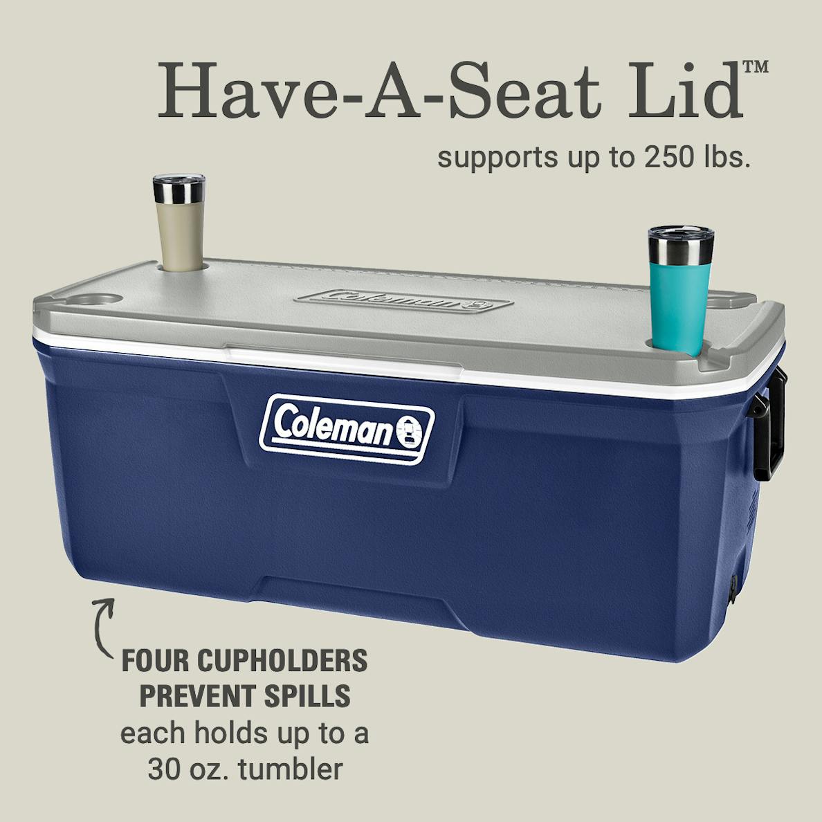 Coleman Classic Series 150-Quart Hard Cooler, Twilight