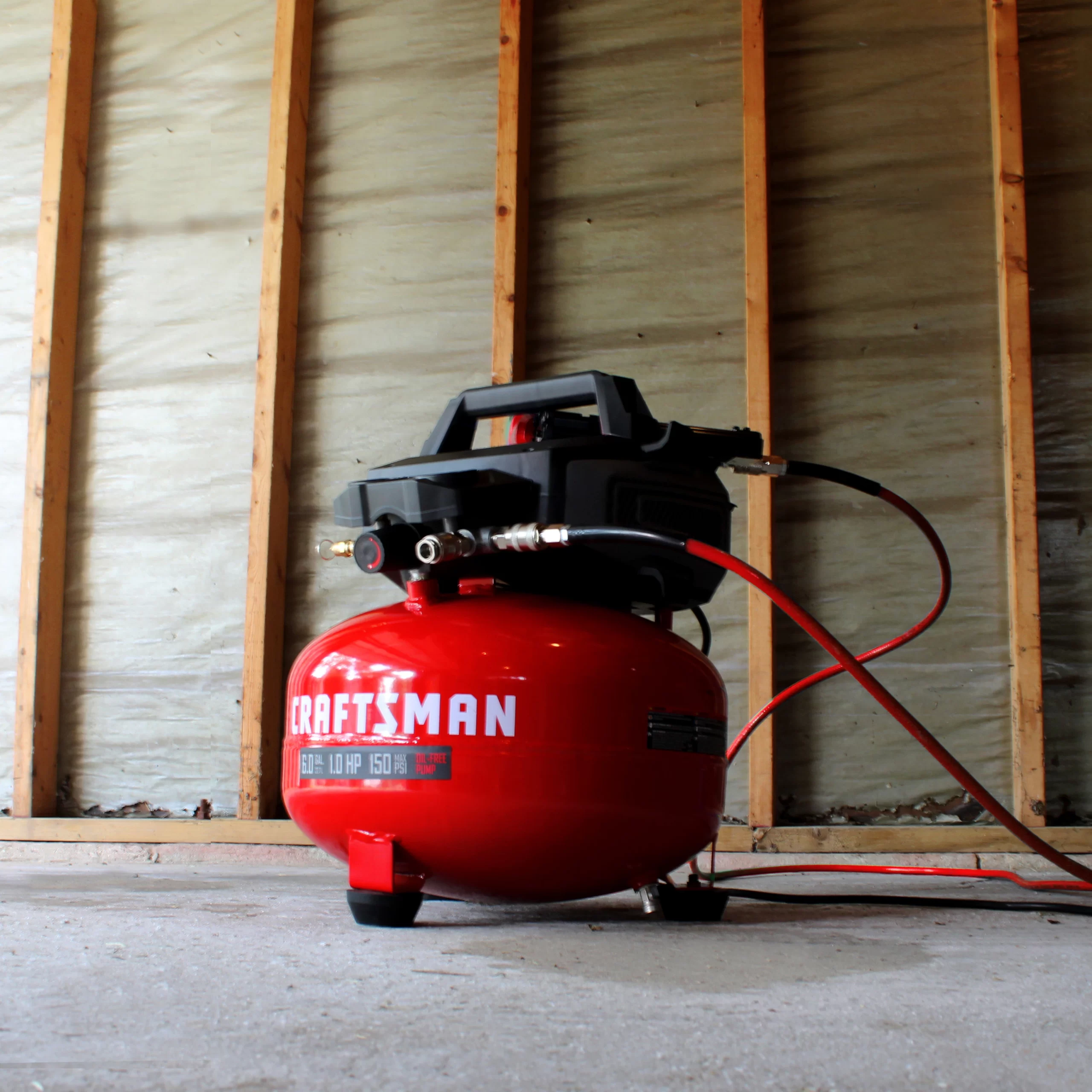 CRAFTSMAN 6-Gallons Portable Electric 150 PSI Pancake Air Compressor