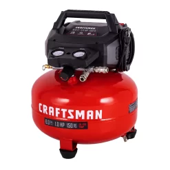 CRAFTSMAN 6-Gallons Portable Electric 150 PSI Pancake Air Compressor