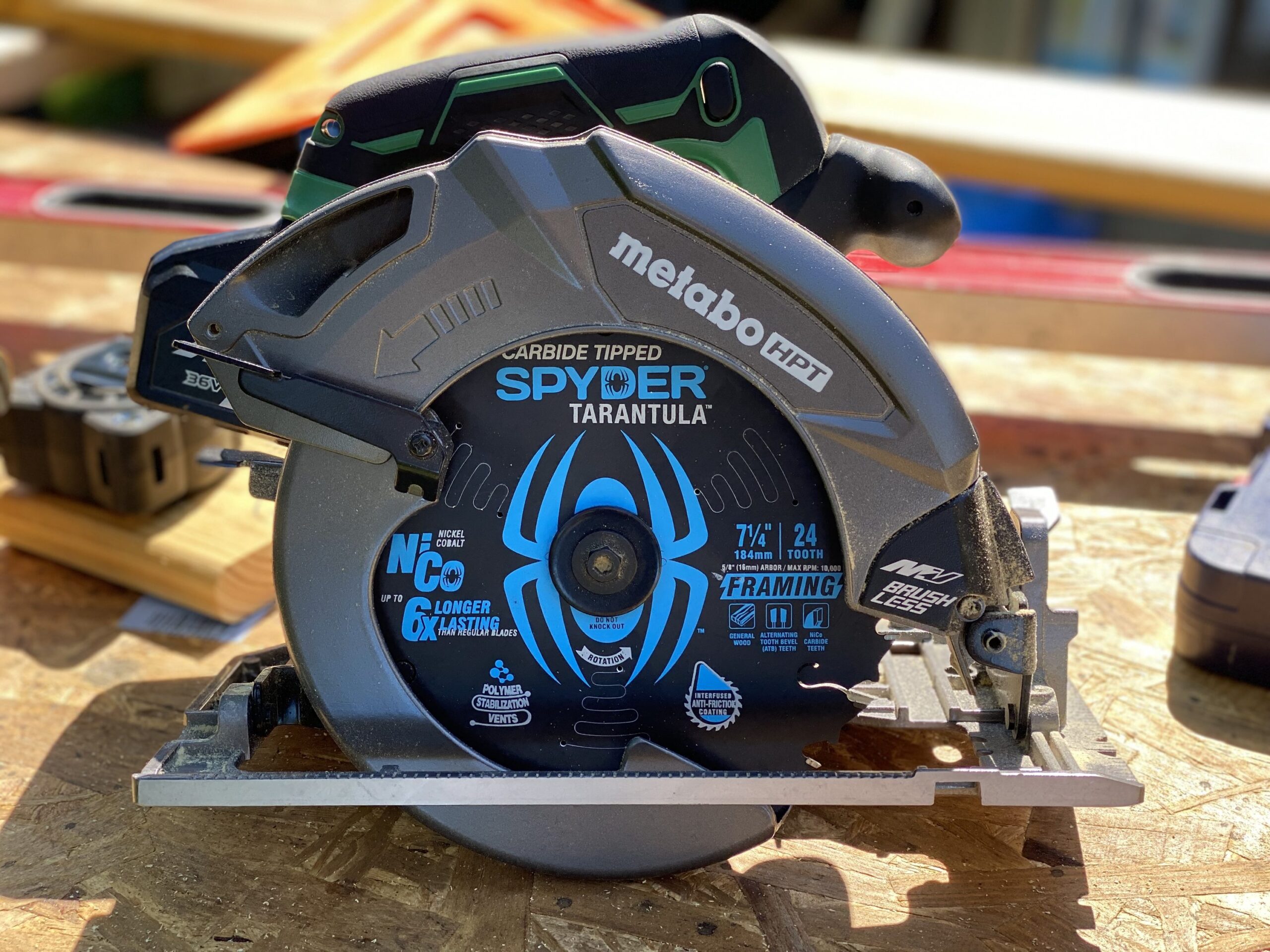 Spyder 7-1/4-in 24 -Tooth Rough Finish Tungsten carbide-tipped steel Circular saw blade Set 10 -Pack
