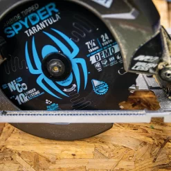 Spyder 7-1/4-in 24 -Tooth Rough Finish Tungsten carbide-tipped steel Circular saw blade Set 10 -Pack