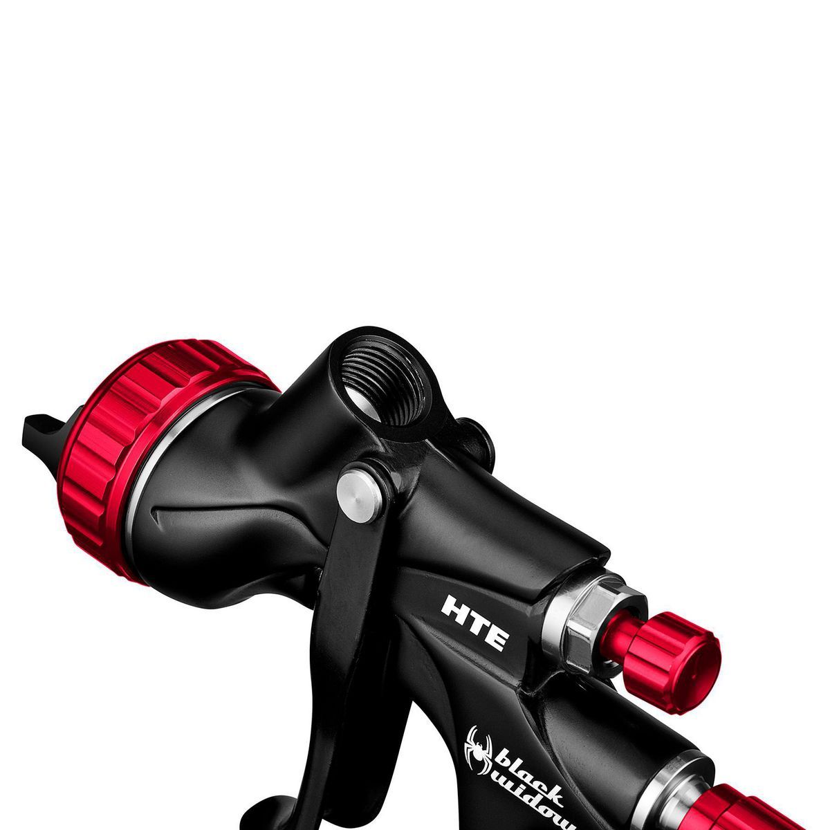 BLACK WIDOW BY SPECTRUM Professional HTE Gravity-Feed Paint Sprayers with Rear Fan Control