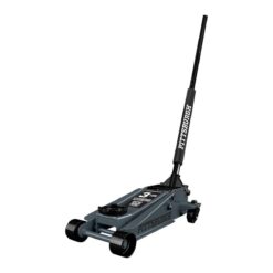 PITTSBURGH 3 Ton Floor Jack with RAPID PUMP, Slate Gray
