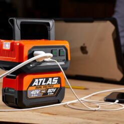 ATLAS 40V and 80V, 300 Watt Battery-Powered Inverter - Tool Only