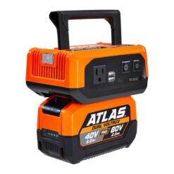 ATLAS 40V and 80V, 300 Watt Battery-Powered Inverter - Tool Only