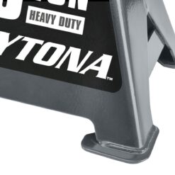 DAYTONA 6 Ton Heavy Duty Ratcheting Jack Stands, Slate Gray