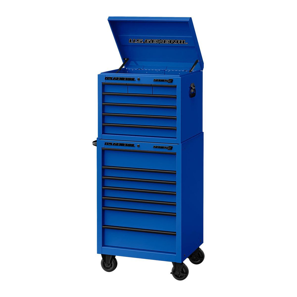 U.S. GENERAL 27 in. x 22 in. Top Chest, Series 3, Blue