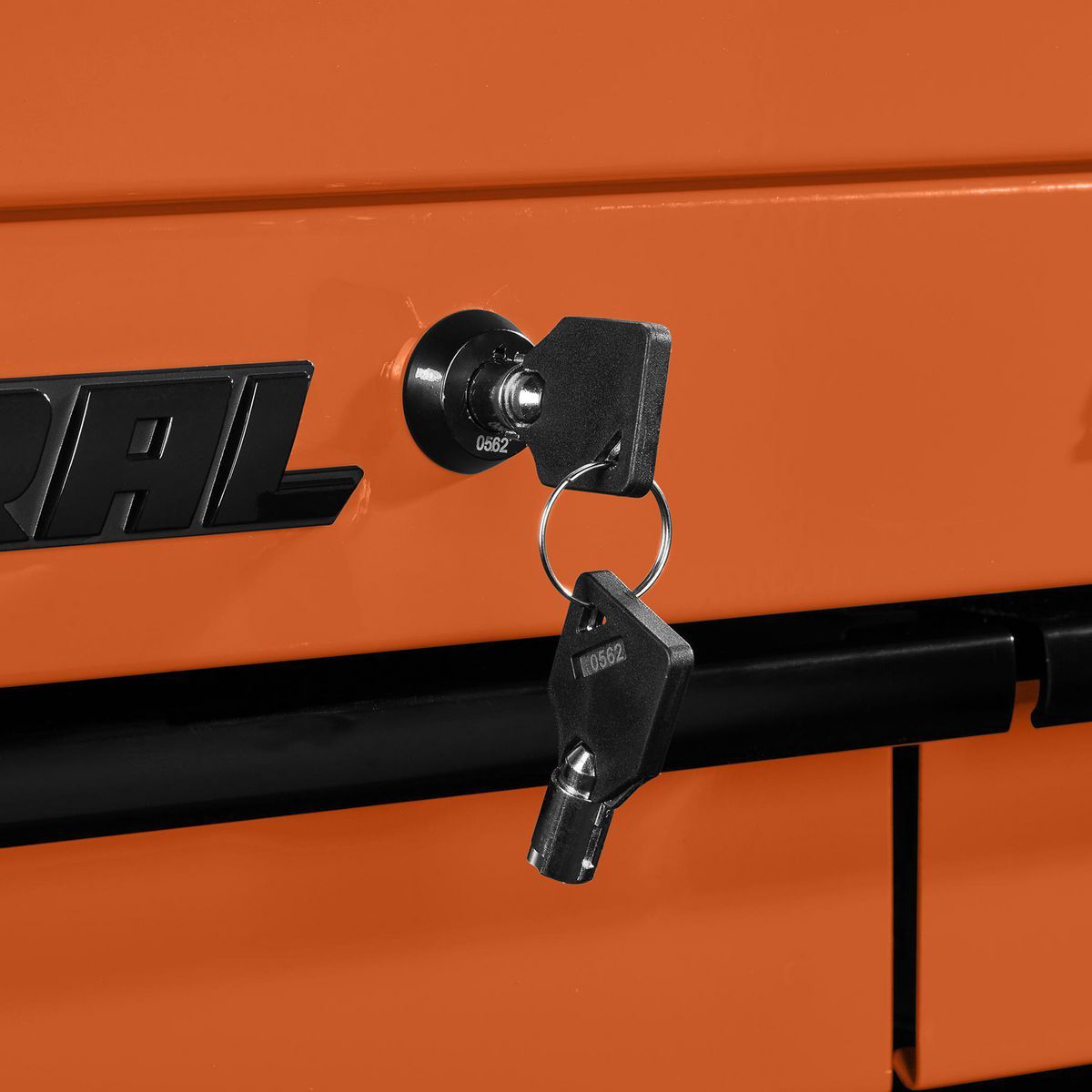 U.S. GENERAL 27 in. x 22 in. Top Chest, Series 3, Orange