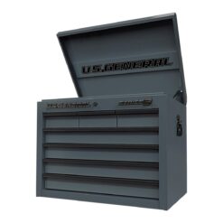 U.S. GENERAL 27 in. x 22 in. Top Chest, Series 3, Slate Gray