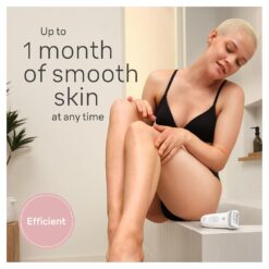 Braun Epilator Silk-épil 7, Hair Removal Device, Women Shaver & Trimmer, Wet and Dry, Wide Head, SE7-041, Silver