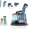 Shark Carpet Cleaner Machine, Portable Upholstery StainStriker, Spot, Odor & Stain Remover, Nordic Blue, PX202BRN