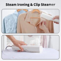 looptop Iron Steamer for Clothes - Mini Iron, Portable Handheld Garment Steamer, 3 in 1 Steam Iron Wet & Dry Ironing, 120V