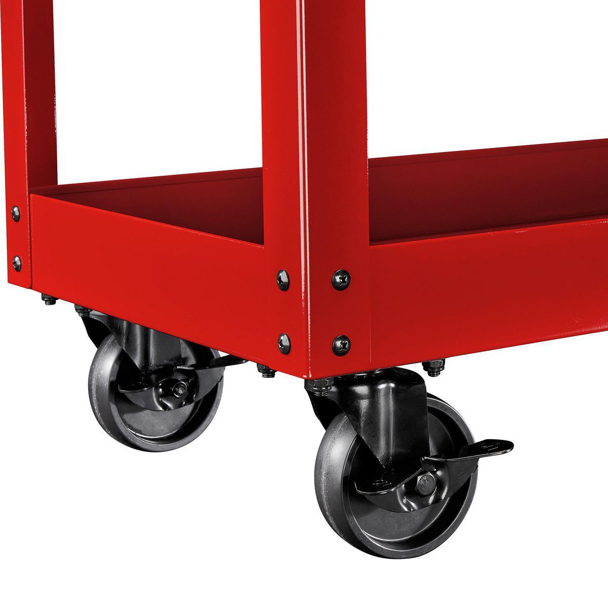 U.S. GENERAL 30 in., 1-Drawer Service Cart, Red