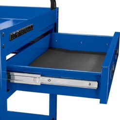 U.S. GENERAL 30 in., 1-Drawer Service Cart, Blue