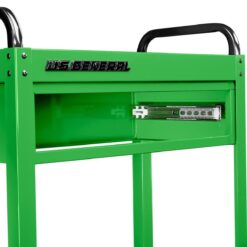 U.S. GENERAL 30 in., 1-Drawer Service Cart, Green