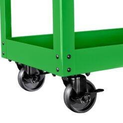 U.S. GENERAL 30 in., 1-Drawer Service Cart, Green