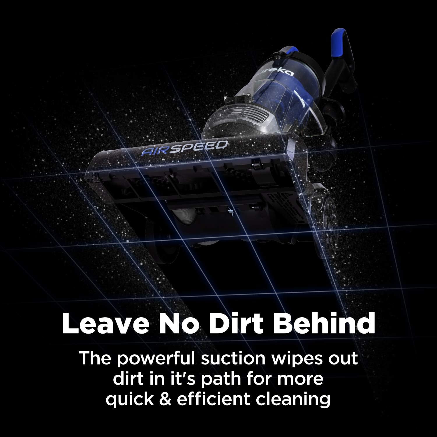 Eureka NEU10AE5 Powerful Bagless Upright Vacuum Cleaner Carpet and Floor, Blue
