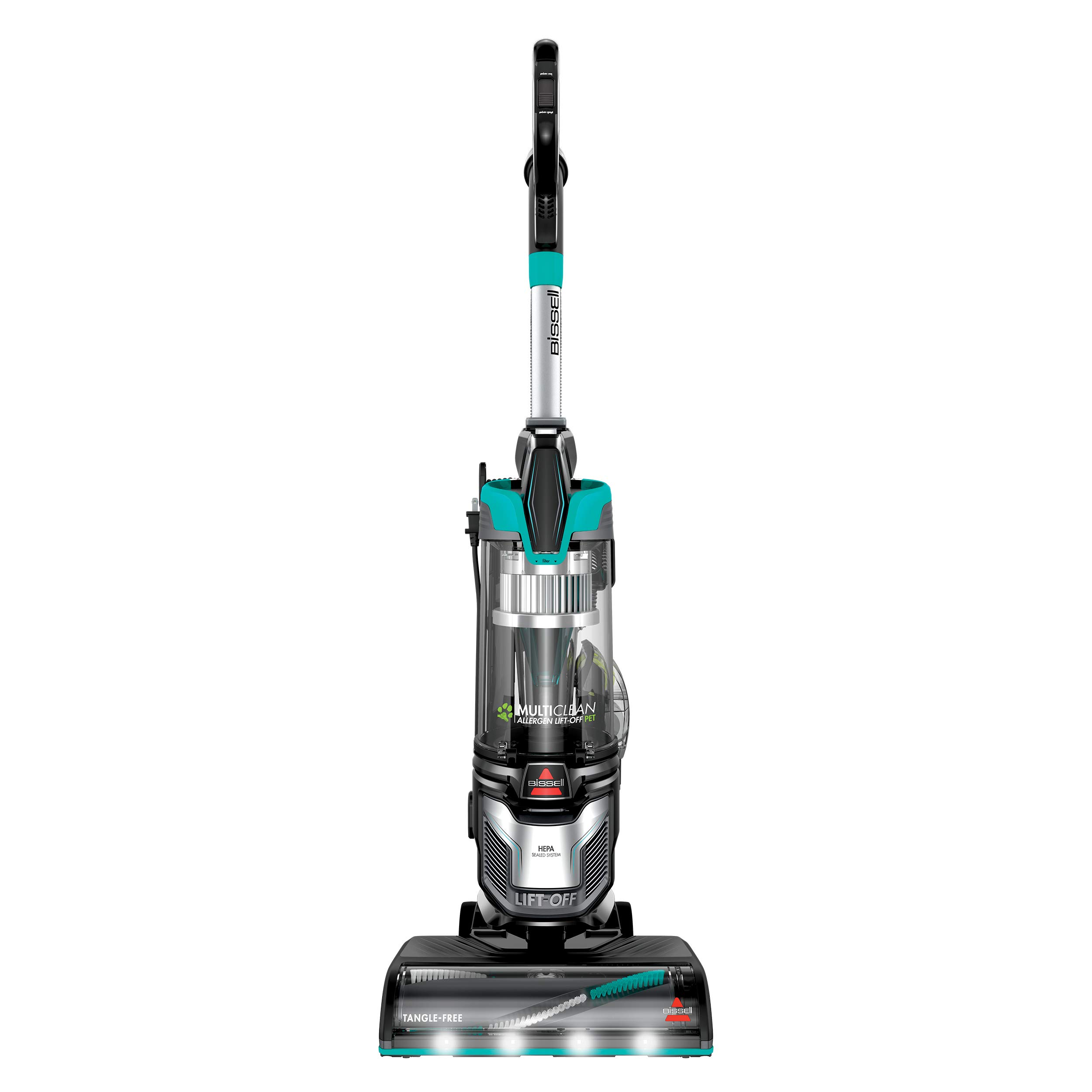 Bissell 2998 MultiClean Allergen Lift-Off Pet Vacuum with HEPA Filter Sealed System, Lift-Off Portable Pod, LED Headlights